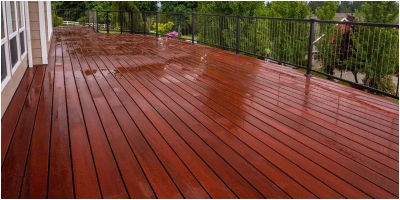 solid fiberglass deck