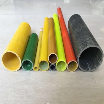 structural fiberglass round tube