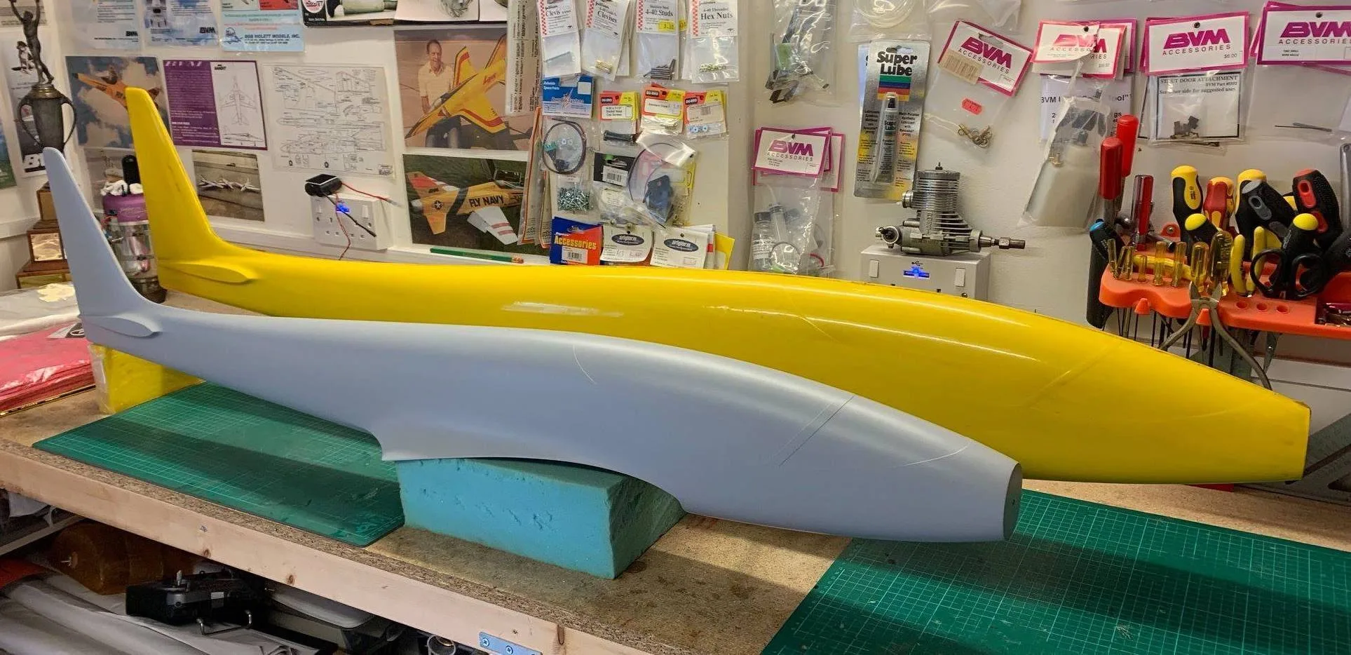 fiberglass fuselage mold