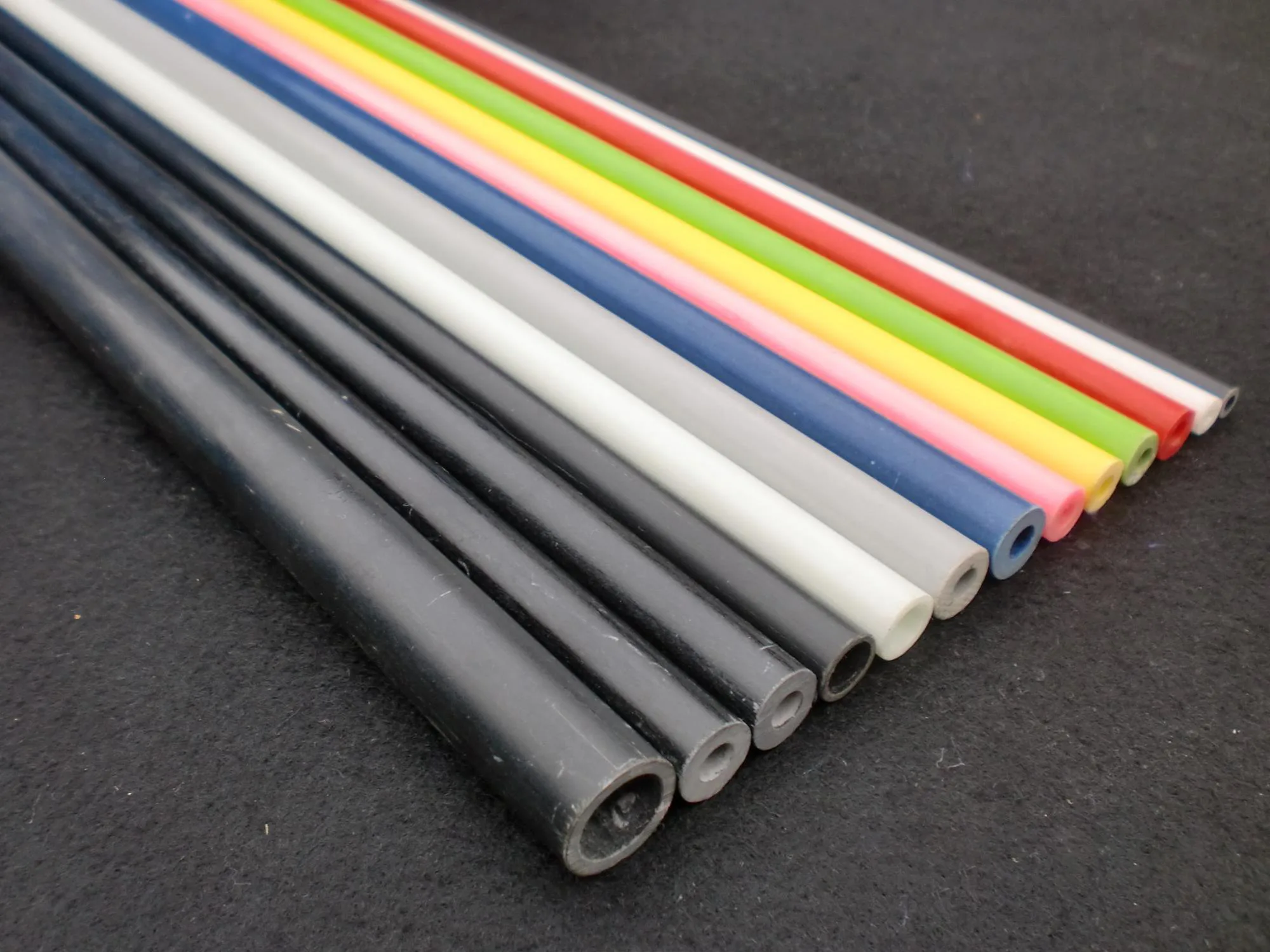 china fiberglass round tube